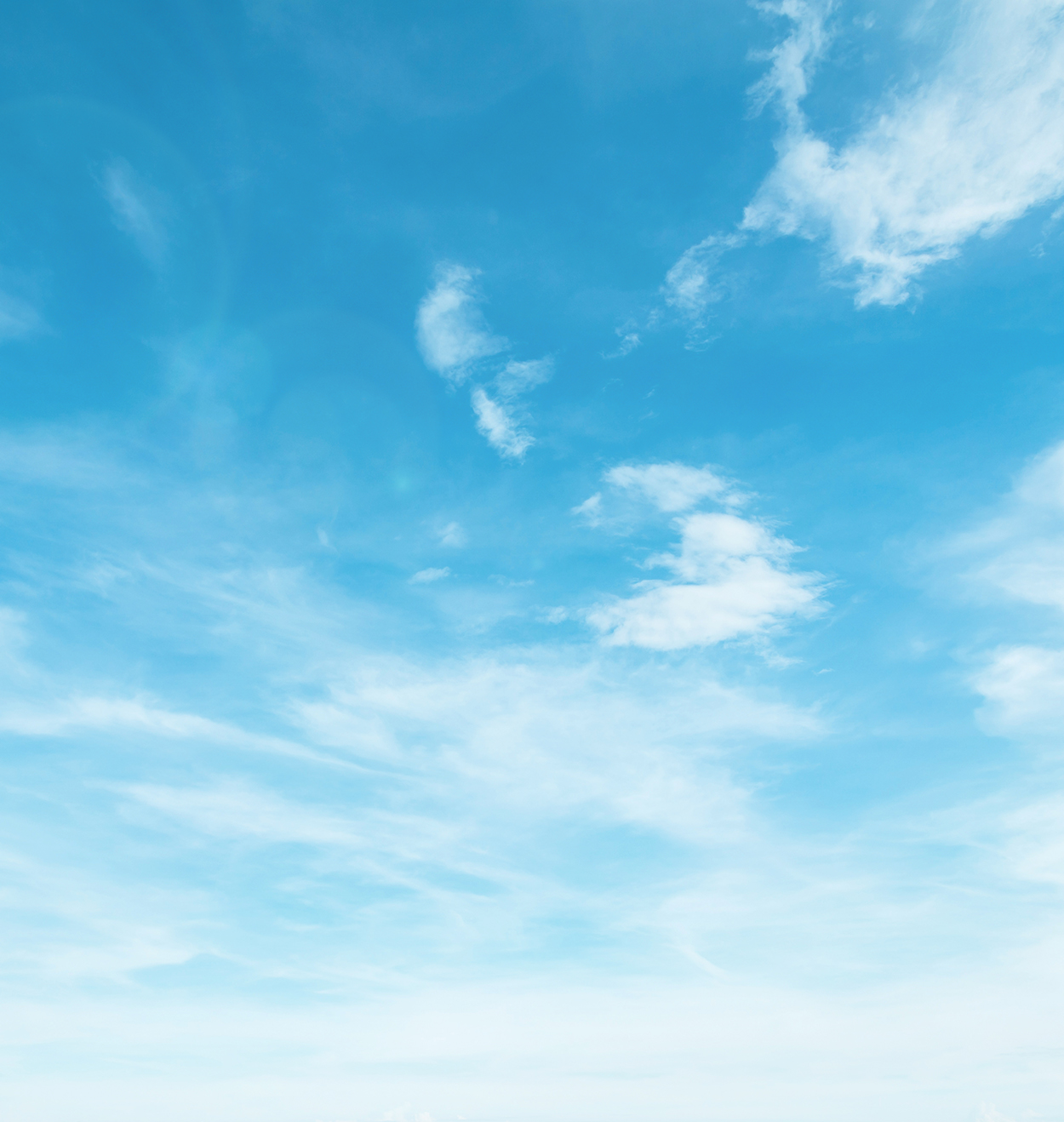 Blue sky with some cloud banner