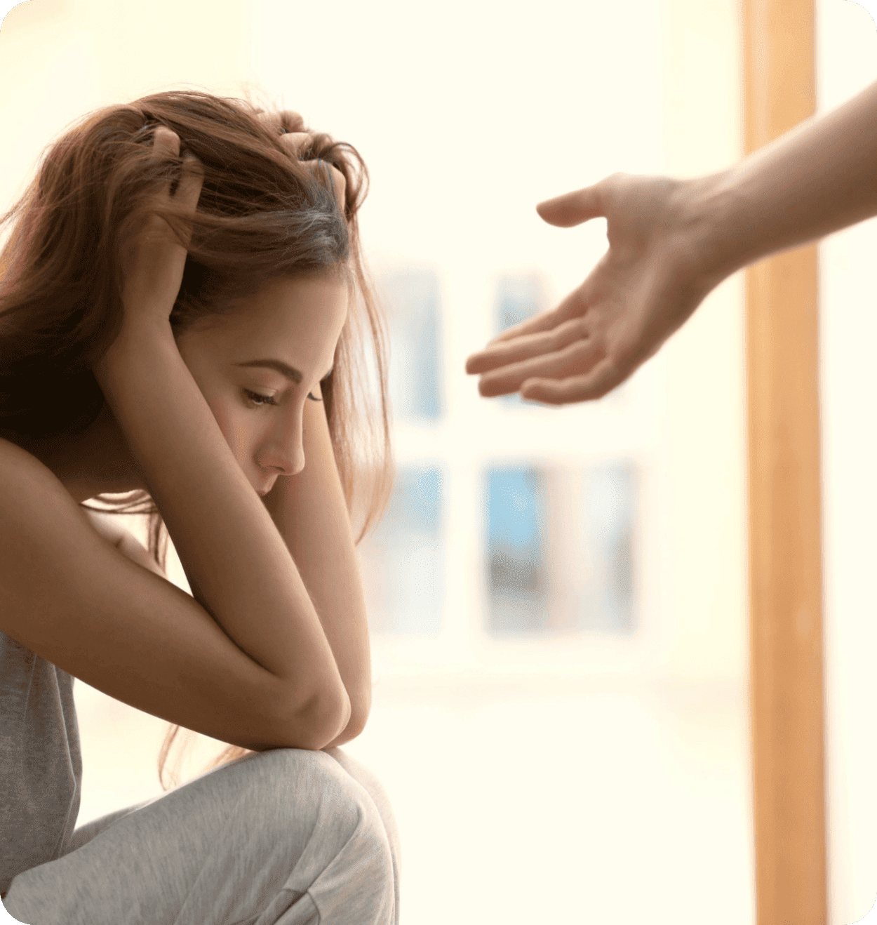 woman in depression