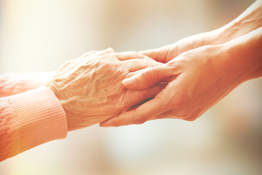 Helping hands care for the elderly